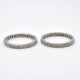 Anillo Sin Fin En Oro Blanco 18K Y Brillantes Anillo Sin Fin En Oro Blanco 18K Y Brillantes