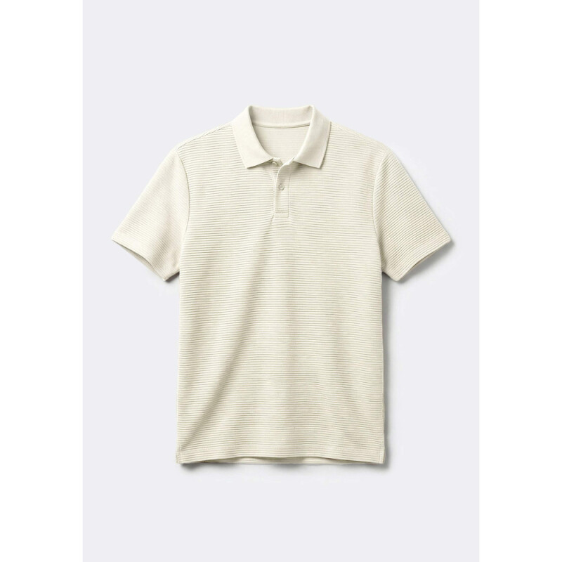 CAMISA POLO MM MASC BEGE CLARO