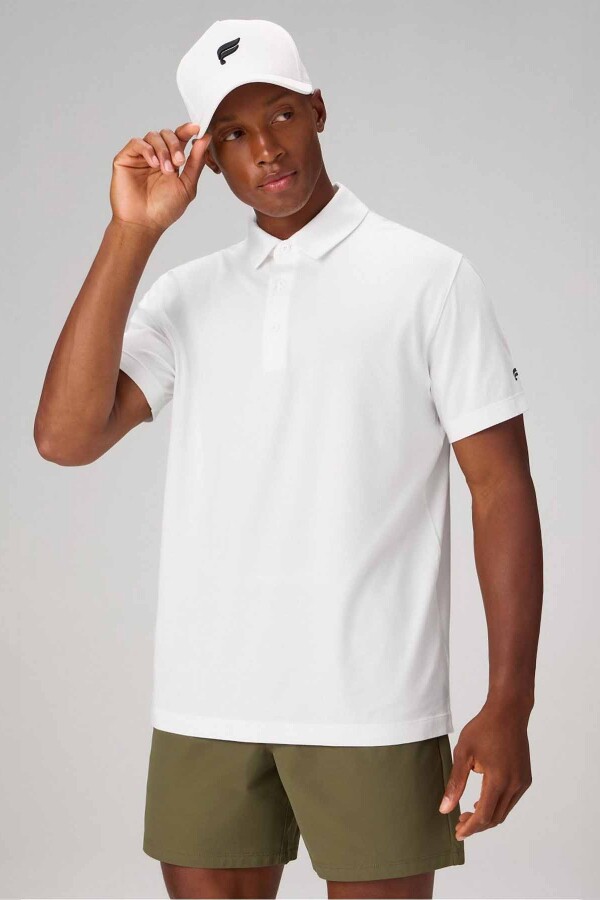 Polo Manga Corta The 24-7 Hombre Classic White