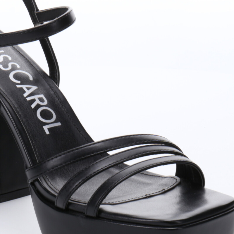 Sandalias de Mujer Miss Carol JAKAR de fiesta con taco Negro