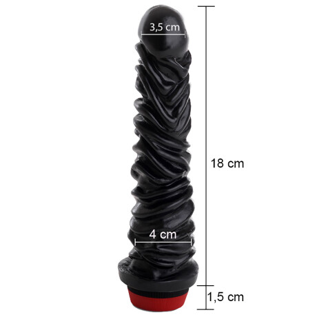 Vibrador Twister Negro