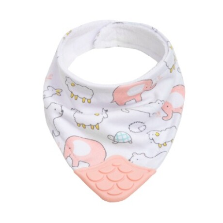 Bandana babero toalla con mordillo animales