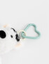 Llavero Peluche Llavero Y Charm De Peluche Perrito - Blanco Crudo