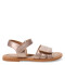 Sandalias de Niña MINI Miss Carol ARLES chatita Dorado