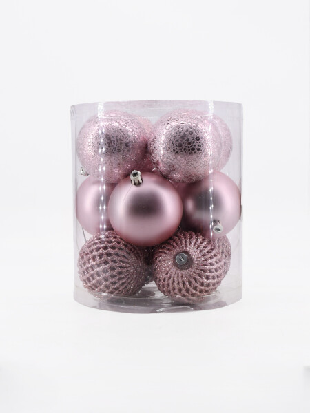 CHIRIMBOLOS 12PCS ROSA VIEJO