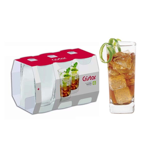 Set vasos Schubert 350 ml x6 CRISTAR Set vasos Schubert 350 ml x6 CRISTAR