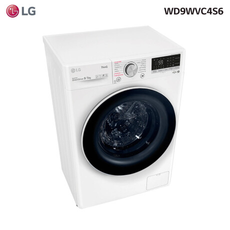 Lavasecarropas LG WD9WVC4S6 Carga Frontal 9KG Blanco