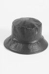 Gorro bucket PU negro
