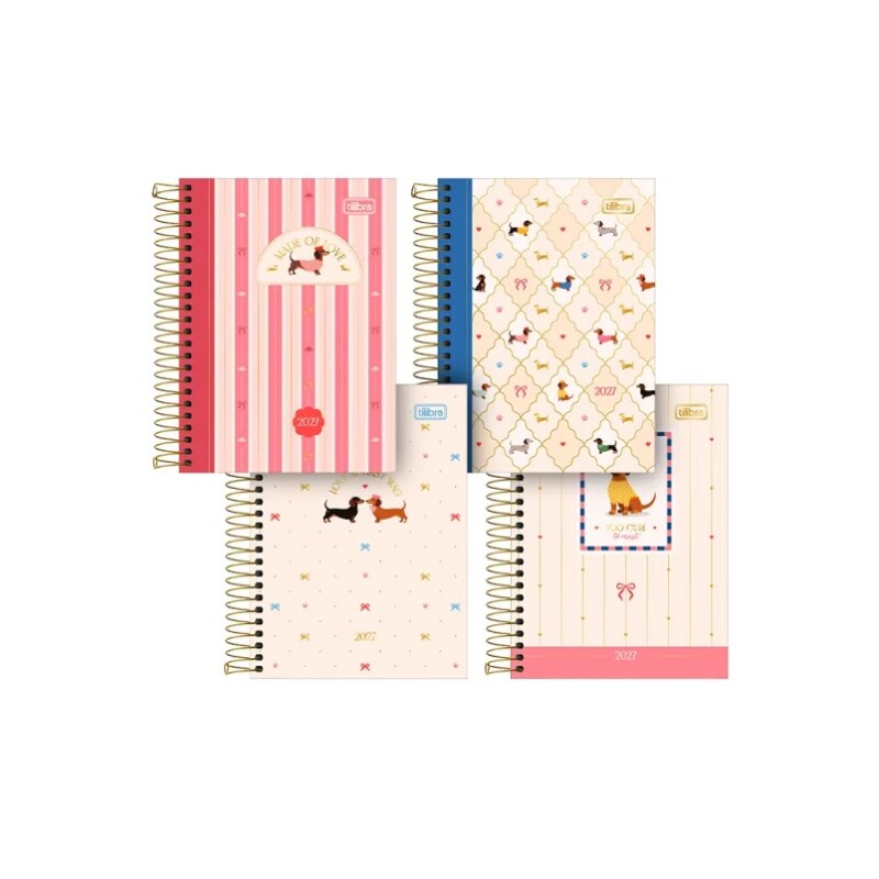 Agenda Tilibra Brownie 2027 Diaria con Espiral AGENDA TILIBRA BROWNIE 2027 DIARIA CON ESPIRAL