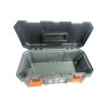 CAJA DE HERRAMIENTAS METASUL NARANJA Y NEGRA 18,3" Gris