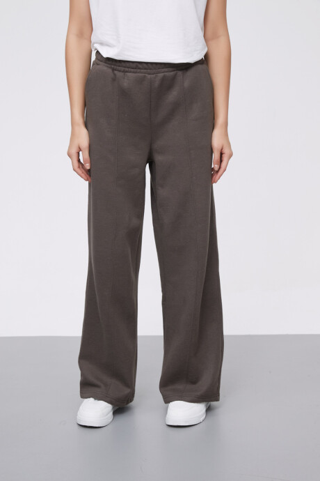 Pantalon Liston Marron Melange