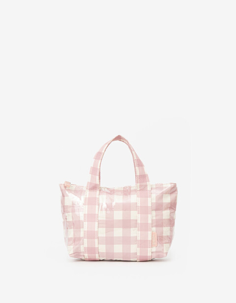 Porta Cosméticos Portacosméticos Cuadrillé - Estampado Geometrico