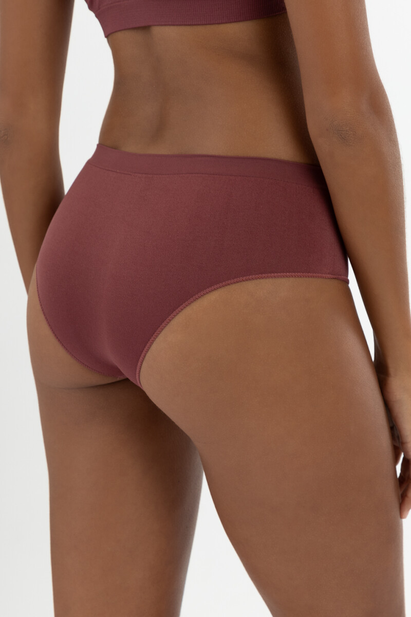 Culotte sacks every day sin costuras Bordeaux oscuro