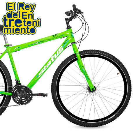 Bicicleta Montaña Rodado 29 C/ 21 Velocidad Premium Verde