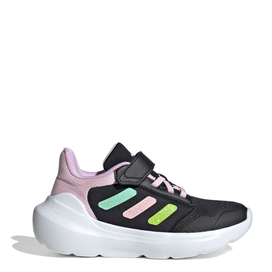 Championes de Niños Adidas Tensaur Run 2.0 JRS Negro - Rosado - Verde Menta