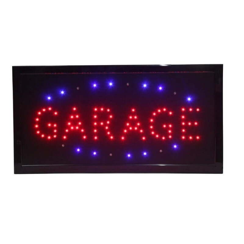 Cartel Led Garage Luminoso 220 Volts Cartel Led Garage Luminoso 220 Volts