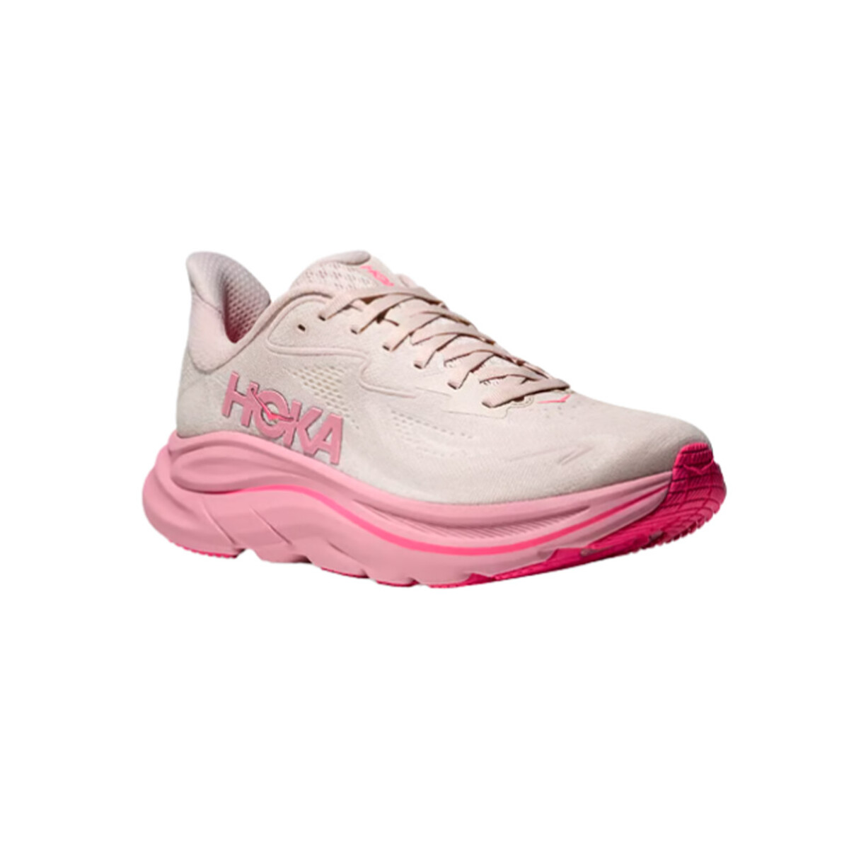 Hoka Champion Clifton 10 Mujer - Rosa claro/Rosado - Rosa Claro-Rosado 