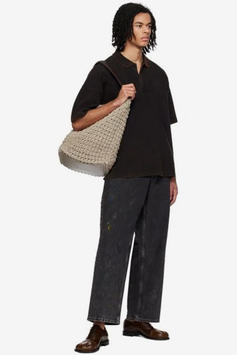 BOLSO THE JWA XL CORNER BUCKET Gris