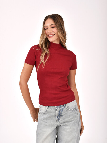 POLERA TRINIDAD ROJO