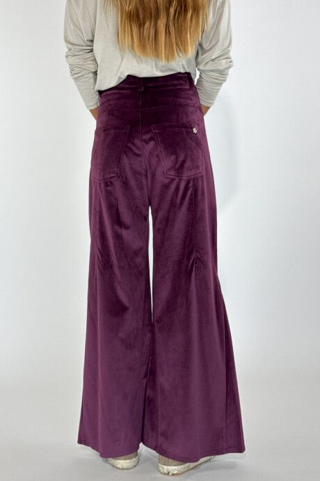 PANTALON ADELE Bordó