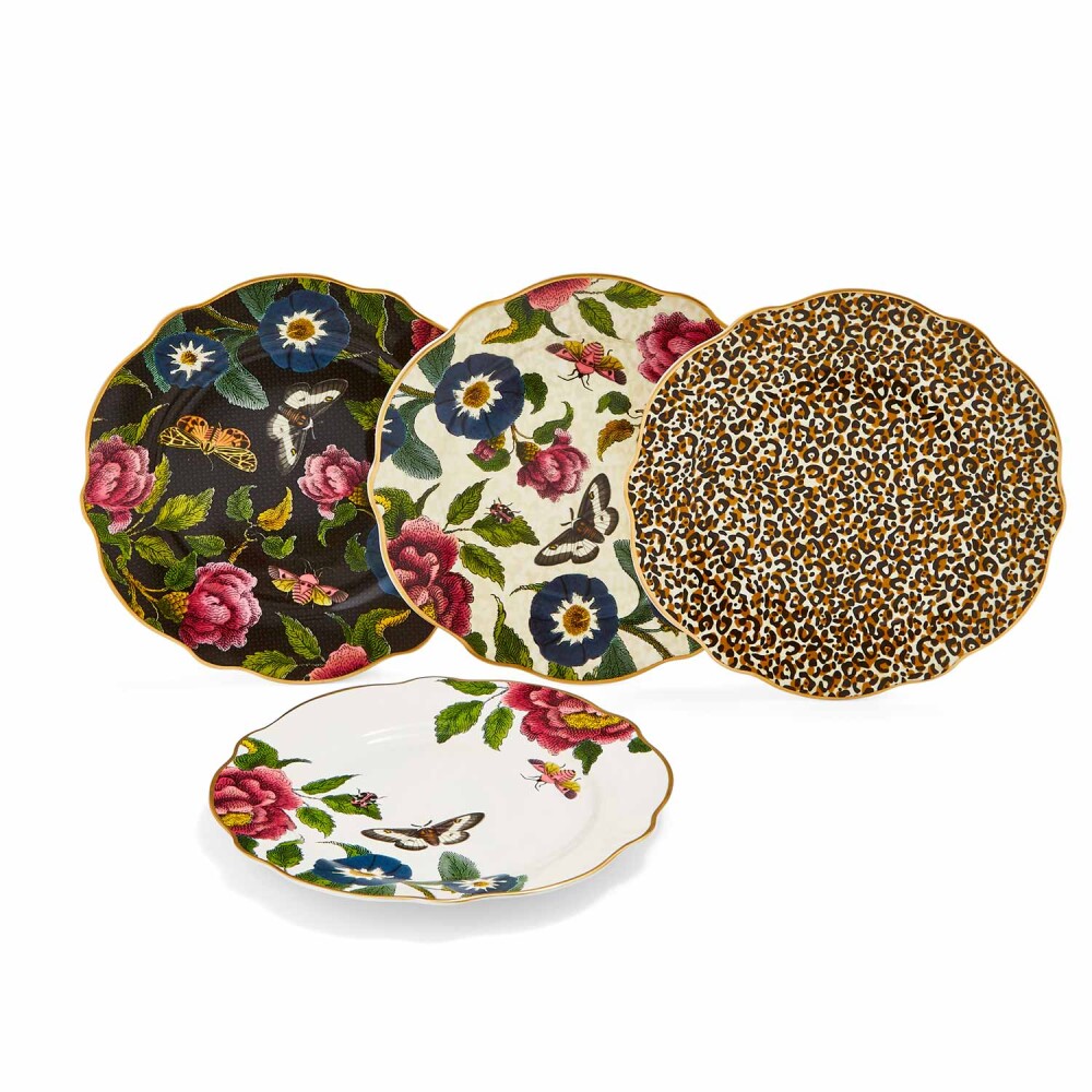 PORTMEIRION CREATURES OF CURIOSITY PLATOS PARA TORTA X4 PORTMEIRION CREATURES OF CURIOSITY PLATOS PARA TORTA X4