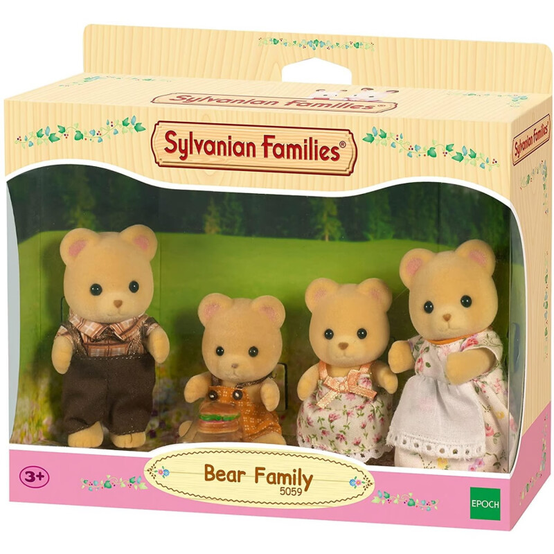 Familia de Osos Pardo Sylvanian Families 5059 Familia de Osos Pardo Sylvanian Families 5059