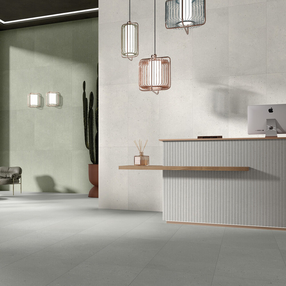 PORCELANATO GEOLOGY GHIAIA RECTIFICADO "A" 60X120 CM Porcelanato Geology Ghiaia Rectificado "a" 60x120 Cm