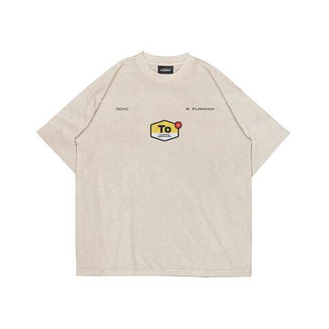 REMERA R FLAKKKK - CREMA REMERA R FLAKKKK - CREMA