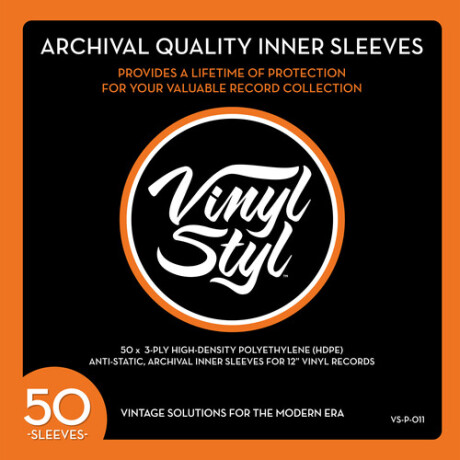 Vinyl Styl Archive Quality Inner Record Sleeve Vinyl Styl Archive Quality Inner Record Sleeve