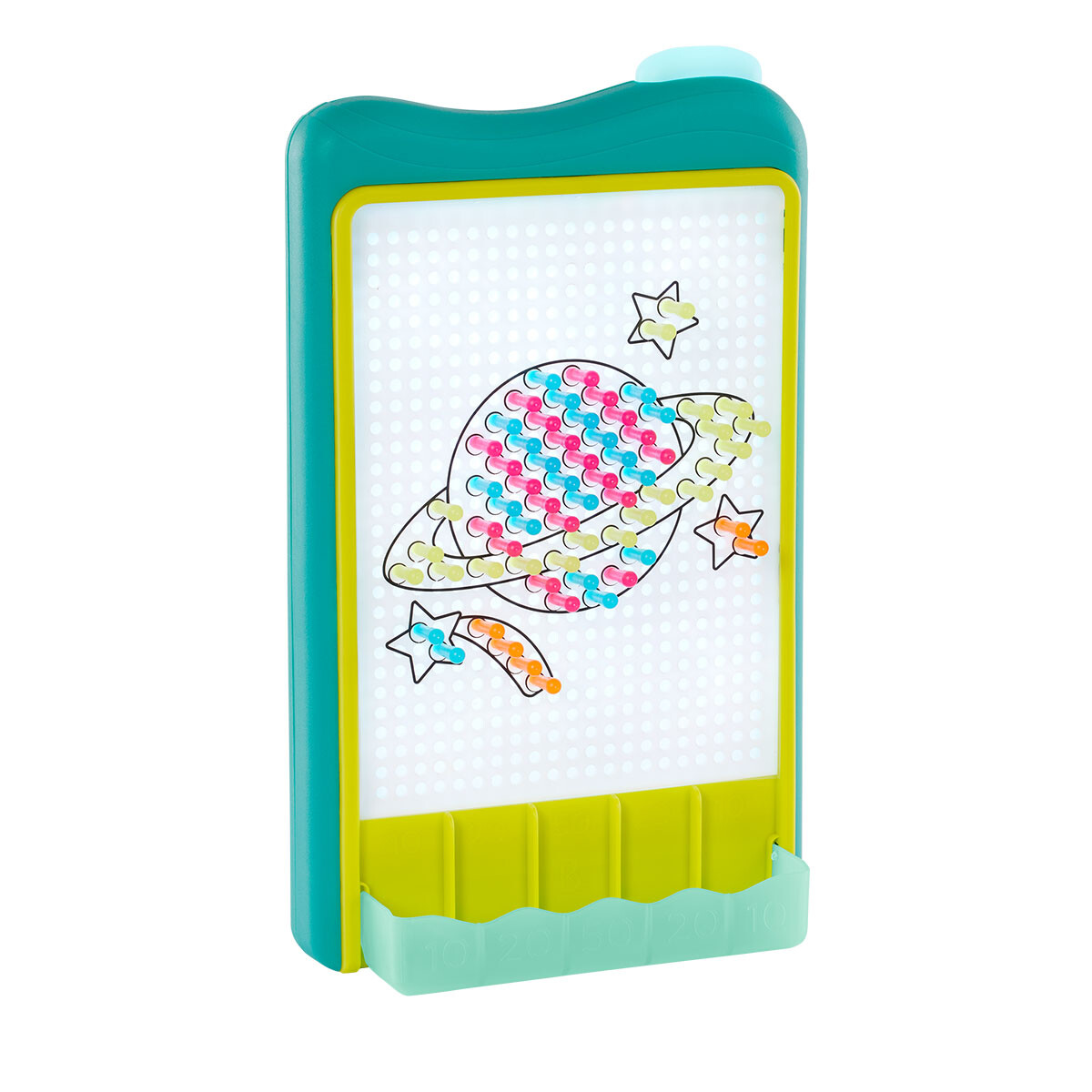 Tablero de canicas con luz B. Toys 
