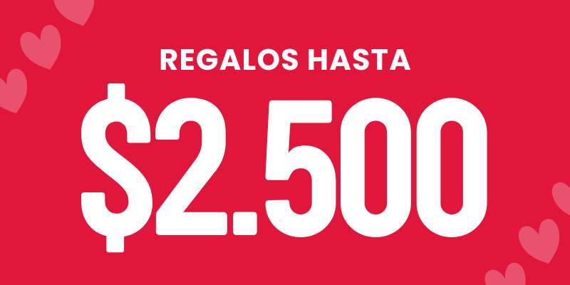 Regalos para mamá hasta $2500
