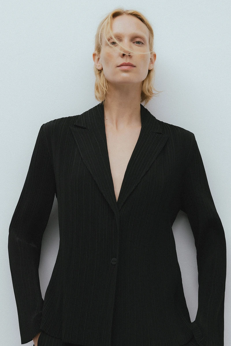 BLAZER CRINKLE Negro