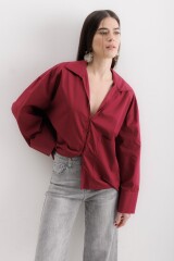 Camisa Ivana Bordeaux