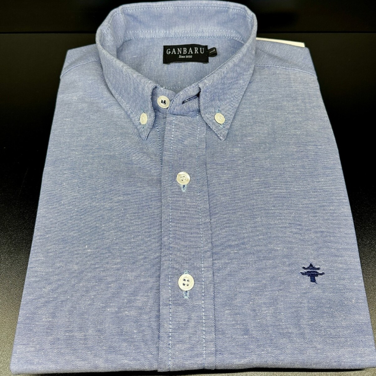 CAMISA SPORT - Celeste oscuro 