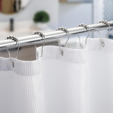 Set ganchos para cortinas de baño Set ganchos para cortinas de baño
