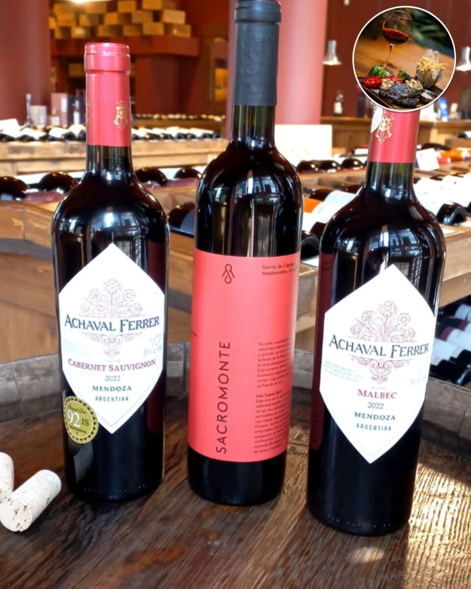 EL ASADO PIDE BUEN VINO Tres grandes vinos. Una gran parrilla. 