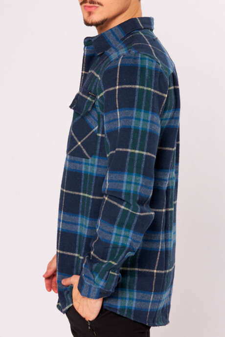 CAMISA MICO RUSTY Navy