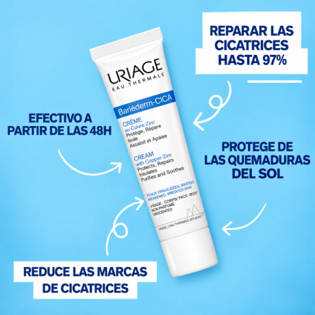 Crema Reparadora Uriage Bariéderm CICA-Cream 40ml Crema Reparadora Uriage Bariéderm CICA-Cream 40ml