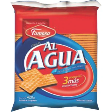 GALLETA FAMOSA AL AGUA 420G GALLETA FAMOSA AL AGUA 420G