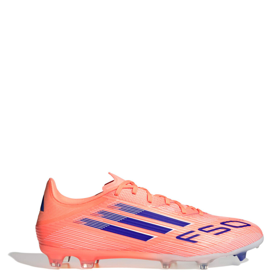 Championes Adidas Champion Futbol 11 F50 League Fg Masculino Anaranjado - Azul