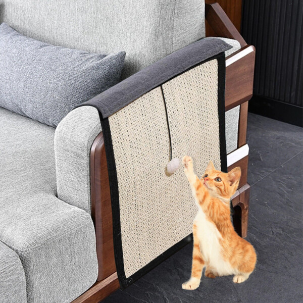 Rascador De Gato Para Proteger Sillón O Sofá Con Velcro Rascador De Gato Para Proteger Sillón O Sofá Con Velcro