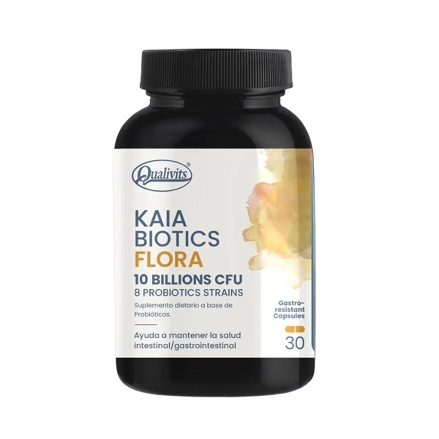 Probiótico Kaia Biotics Flora 30 Cápsulas – Qualivits Probiótico Kaia Biotics Flora 30 Cápsulas – Qualivits