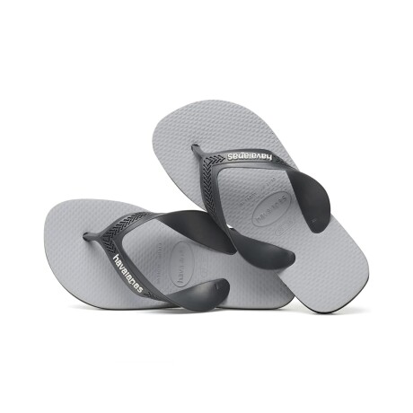 Chancletas ojotas Havaianas Kids Max originales GRAFITO/GRIS