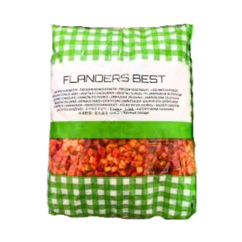 Morrón Rojo en cubos Flanders - 2,5 kg Morrón Rojo en cubos Flanders - 2,5 kg