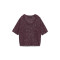 VMLEILANI STITCH 2/4 U-NECK PULLOVER Winetasting