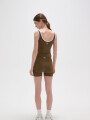 Musculosa Naros Verde Oliva Oscuro