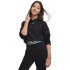UA Rival Fleece Crop Hoodie-PNK BLK-001
