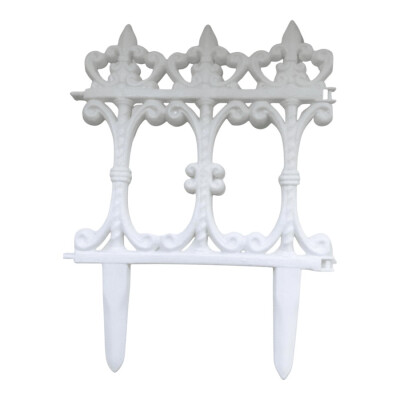 Cerco Plástico Colonial Blanco Cerco Plástico Colonial Blanco