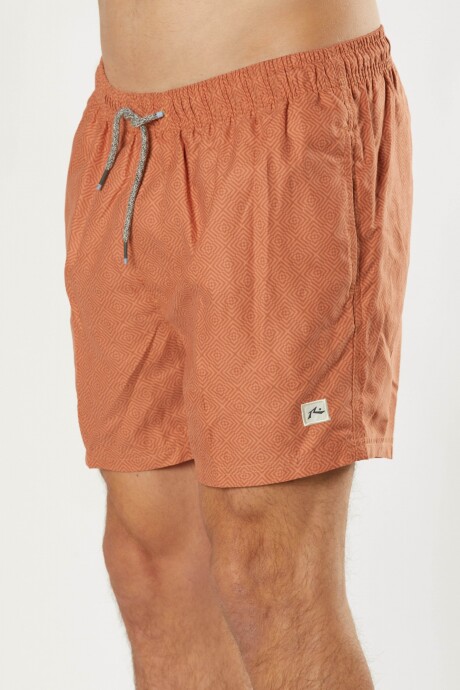 SHORT BUTER S23 RUSTY Naranja