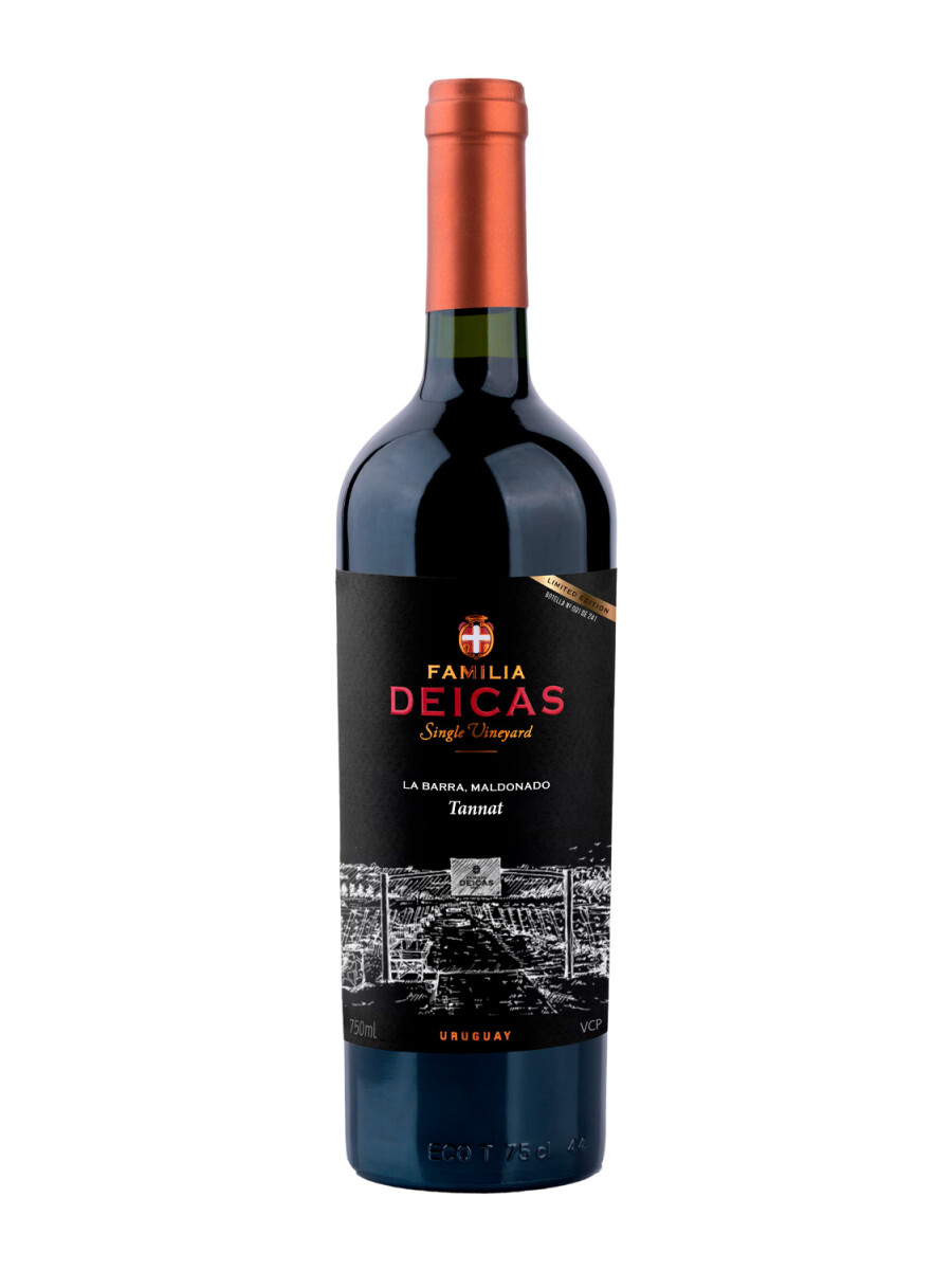 Vino Familia Deicas Single Vineyard La Barra Limited Edition Tannat 750 ml Vino Familia Deicas Single Vineyard La Barra Limited Edition Tannat 750 ml